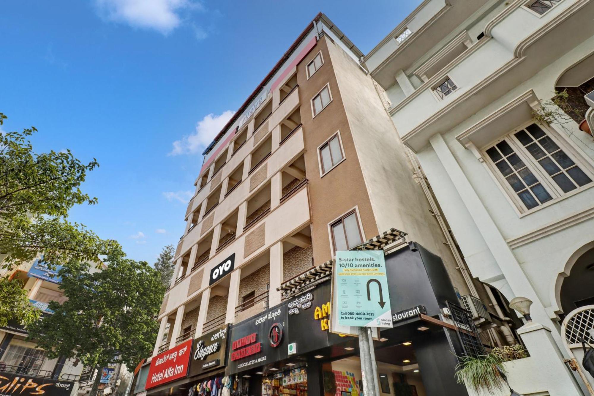 Hotel O Alfa Inn Bengalúr Exteriér fotografie